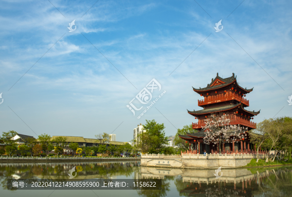 江蘇省淮安市里運(yùn)河清江浦樓