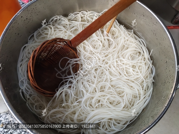 米粉店里的米粉