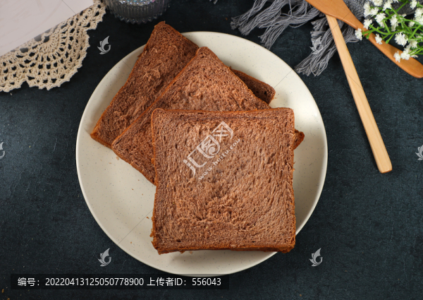 可可吐司面包