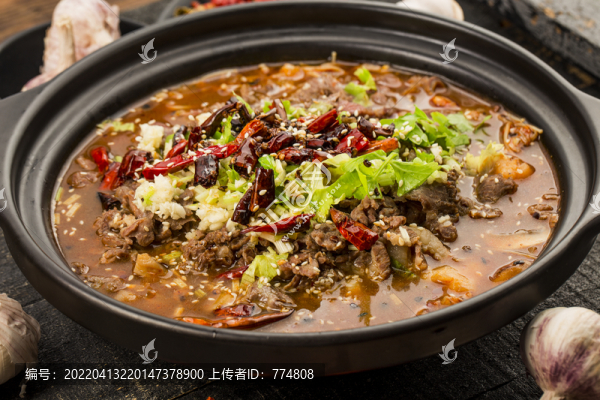 香辣牛肉