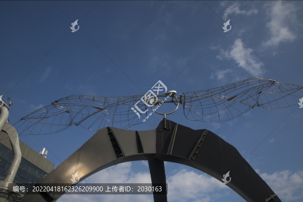鋼鐵建筑雕塑