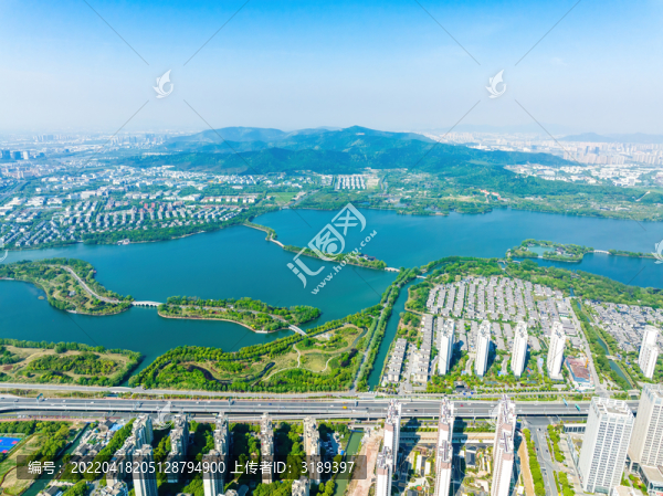 江蘇蘇州石湖景區(qū)航拍