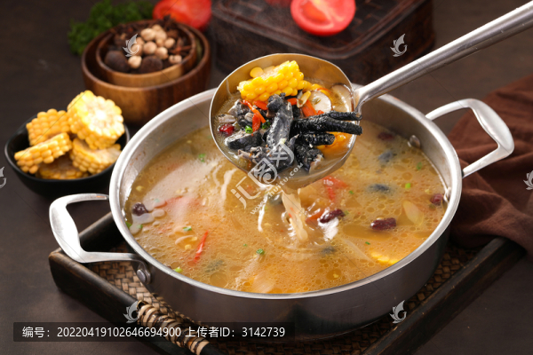 烏雞湯底