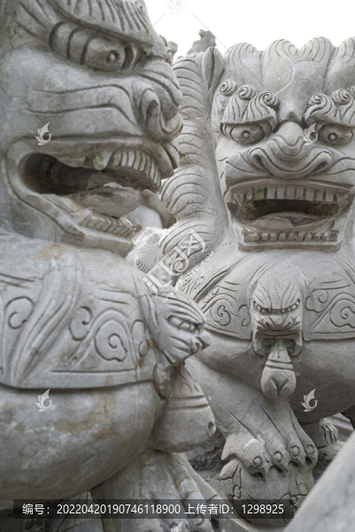 石獅子雕塑