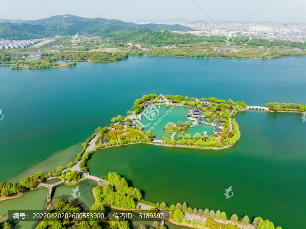 江蘇蘇州石湖景區(qū)風光