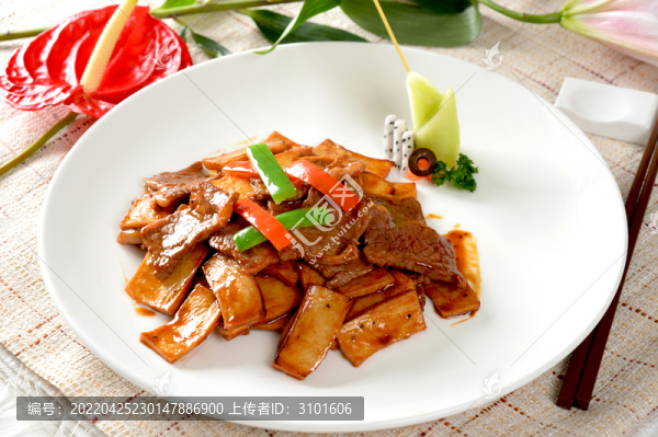 五香醬鮑菇牛肉