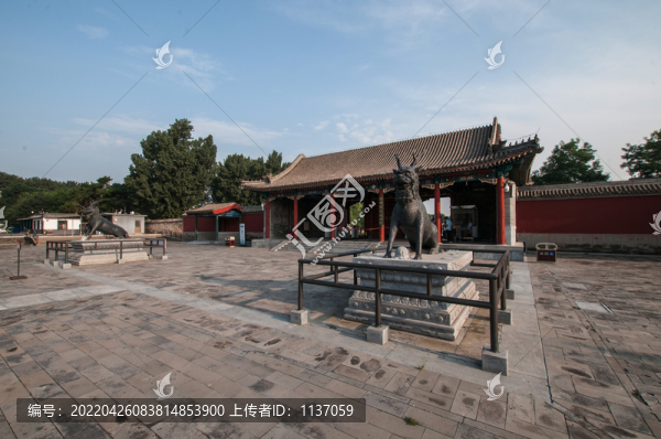 圓明園遺址公園長春園宮門