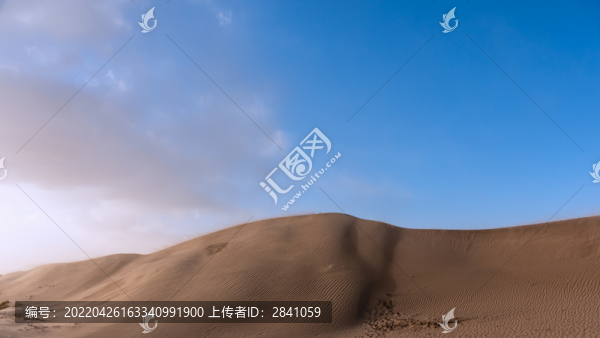 中國內蒙古的沙漠和風沙