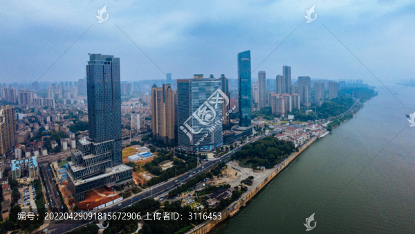 長(zhǎng)沙地標(biāo)航拍