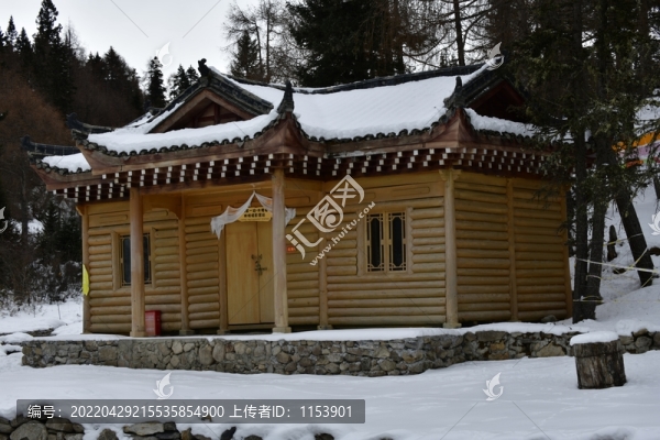 雪山木屋