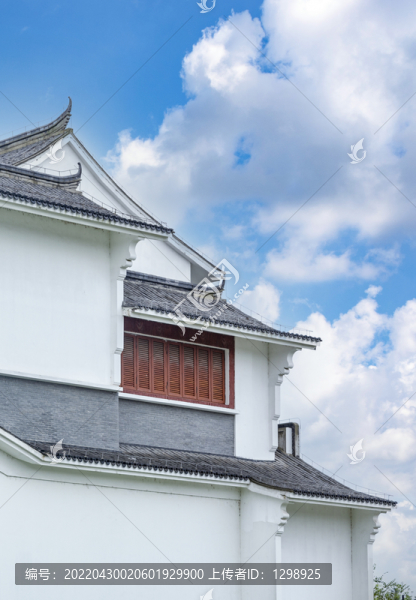 藍天下的古建筑