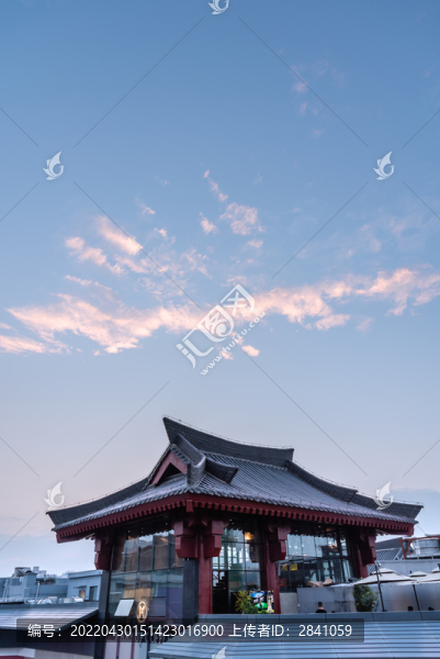 中國(guó)陜西西安大唐不夜城夜景