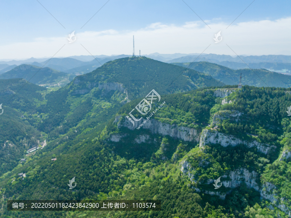 航拍濟(jì)南佛慧山