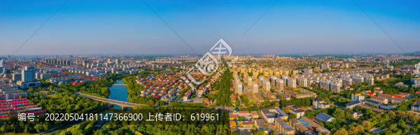 青州城市風(fēng)光航拍