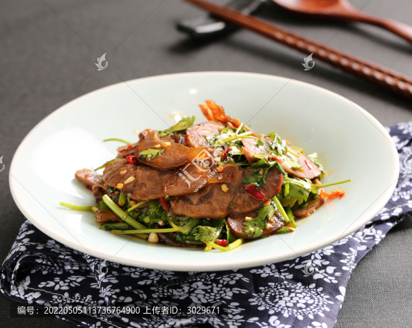 香菜拌牛肉