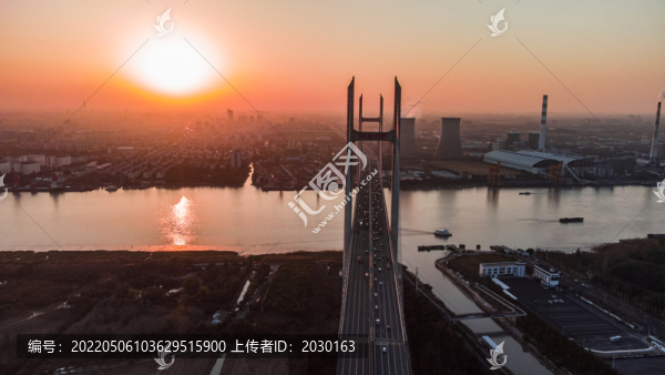 大橋夕陽(yáng)