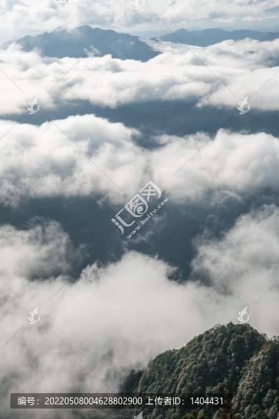 金雞山山峰云海