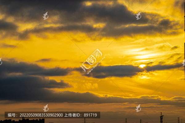 晚霞