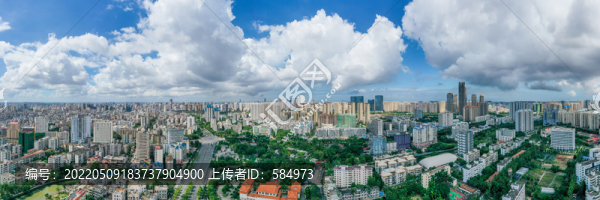 航拍海口博物館及?？谖骞? title=