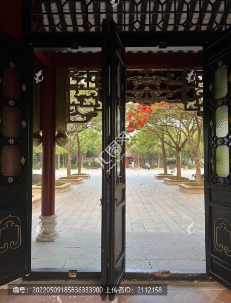 門(mén)開(kāi)見(jiàn)鳳凰花