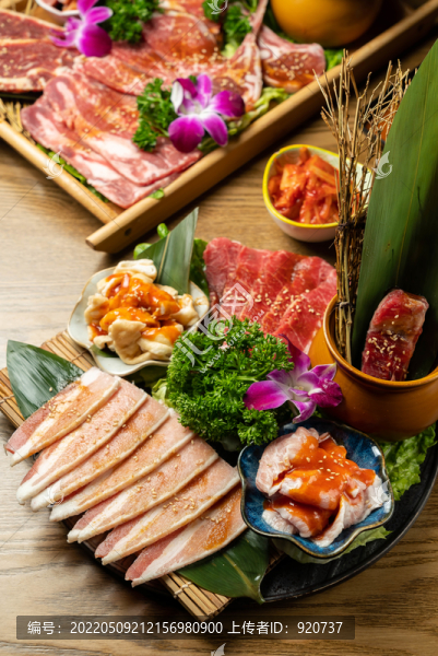 烤肉豪華大拼盤