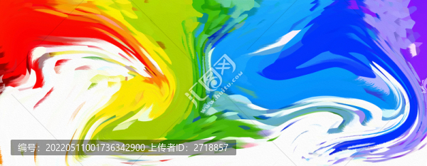 炫彩時尚抽象美術(shù)藝術(shù)油畫背景
