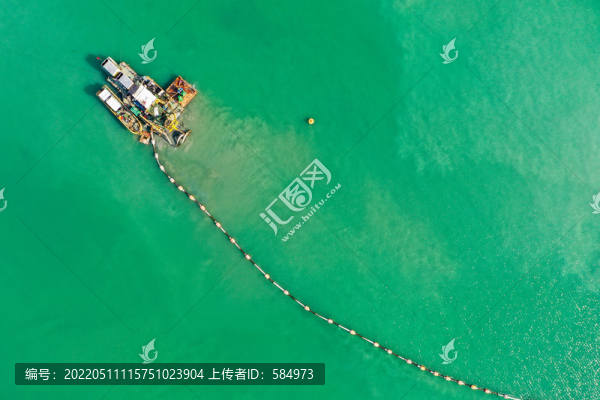航拍福建廈門筼筜湖白鷺洲公園