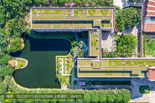 航拍廈門大學(xué)思明校區(qū)校園風(fēng)光