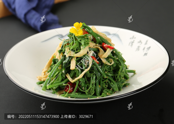 拌絲瓜尖