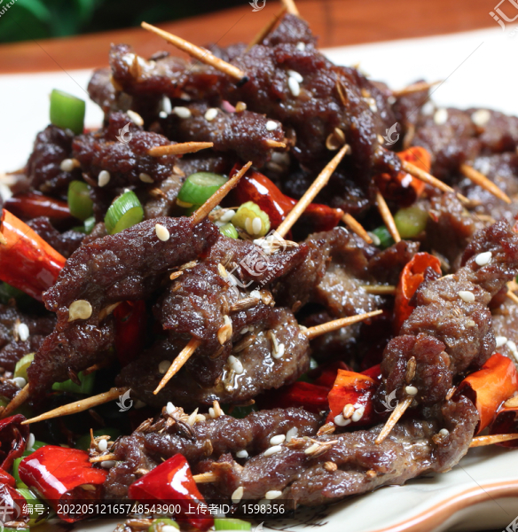 牙簽牛肉