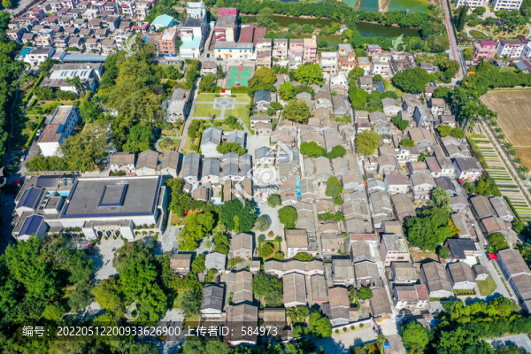 航拍廣東中山孫中山故里旅游區(qū)