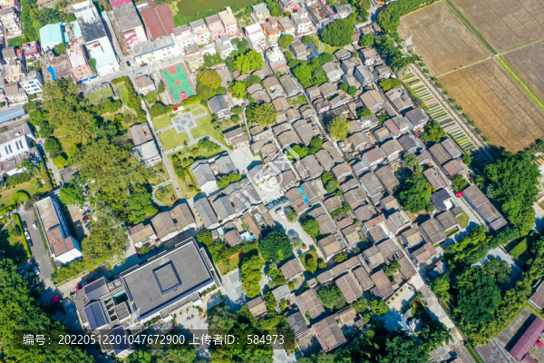 航拍廣東中山孫中山故里旅游區(qū)