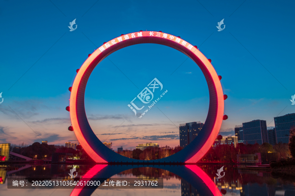 常州紫荊公園時(shí)來運(yùn)轉(zhuǎn)摩天輪