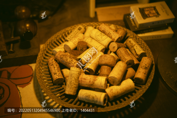咖啡店里的收藏品