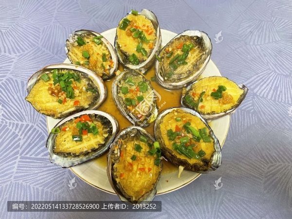 蔥油小鮑魚