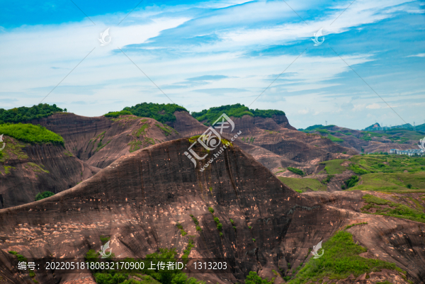 航拍湖南郴州高椅嶺景區(qū)