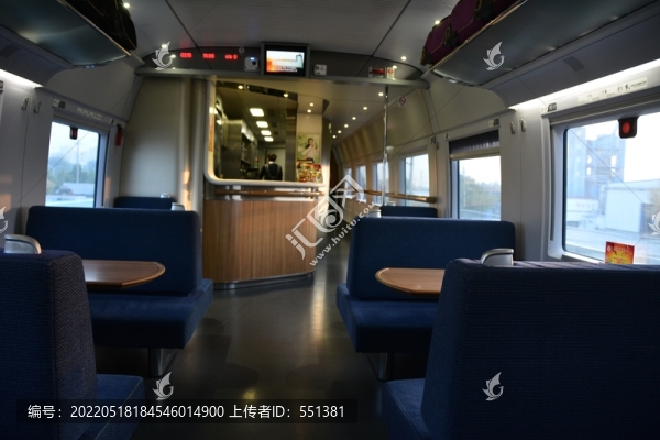 高鐵列車餐車
