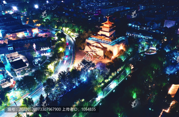 濟(jì)南夜景