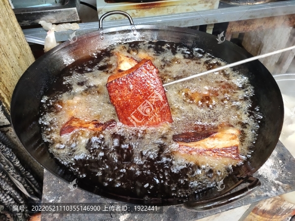 炸扣肉