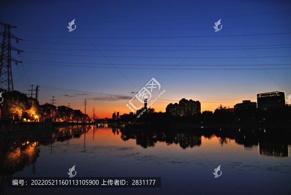 北京朝陽通惠河畔街景隨拍