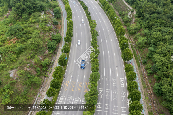 航拍公路