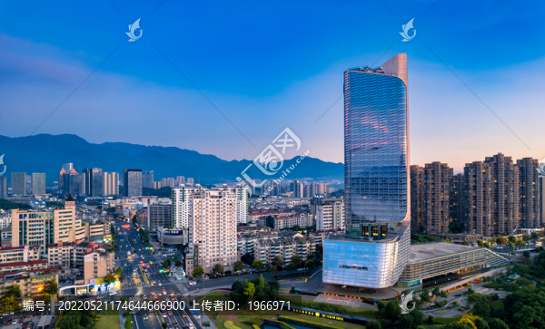 杭州桐廬縣城市風(fēng)光