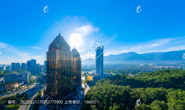 杭州桐廬縣城市風光