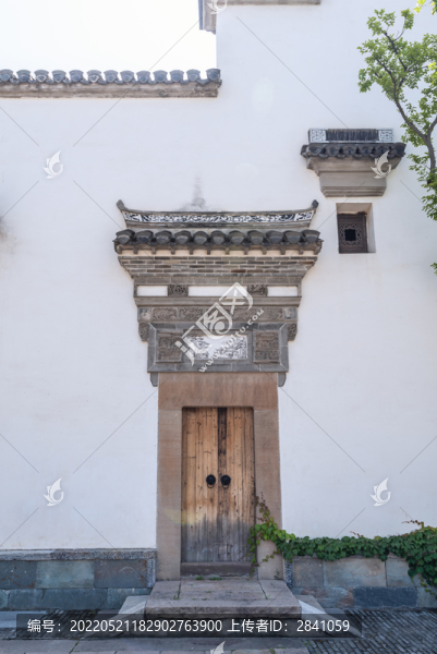 徽派建筑墻壁馬頭墻