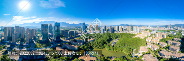 杭州桐廬縣城市風光