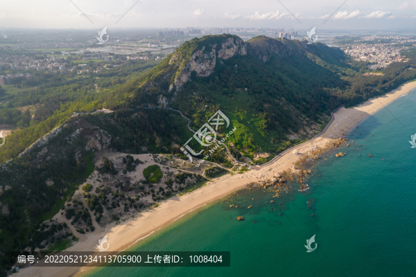 水東電白晏鏡嶺航拍廣角