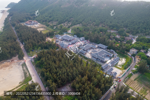 水東電白冼太影視城側(cè)向構(gòu)圖