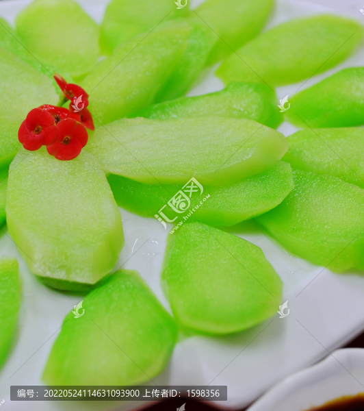 萵筍片
