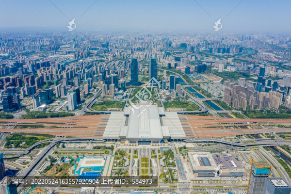 河南鄭州東站高鐵站