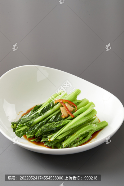白灼廣東菜心